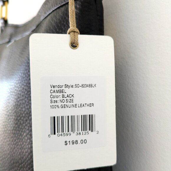 HOBO Cambel Black Crossbody - Pebbled Leather - Picture 3 of 14